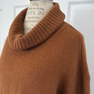 Cozy Brown Turtleneck Sweater